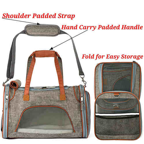 Pet Carrier Travel Tote 