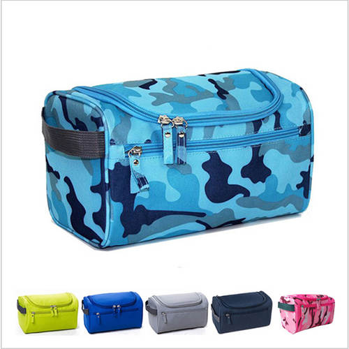 High Quality Camouflage Men's Travel Waterproof Toiletry Wash Bag Men Cosmetic Bag 