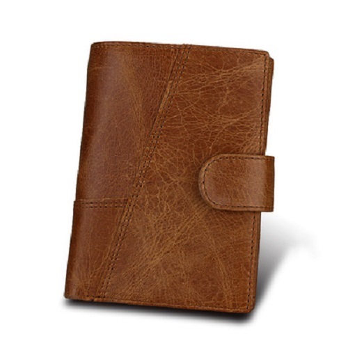 Leather Wallet Rfid Card Holder